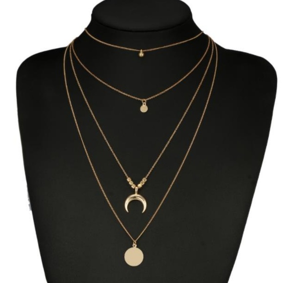 NEW multi layer necklace - Picture 2 of 7